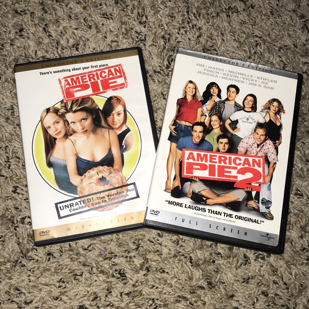 American Pie & American Pie 2 DVDs 📀
